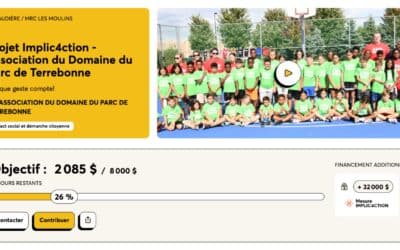 Lancement de la Campagne de Sociofinancement sur La Ruche: Objectif de 8000$ pour le Projet Implic4ction